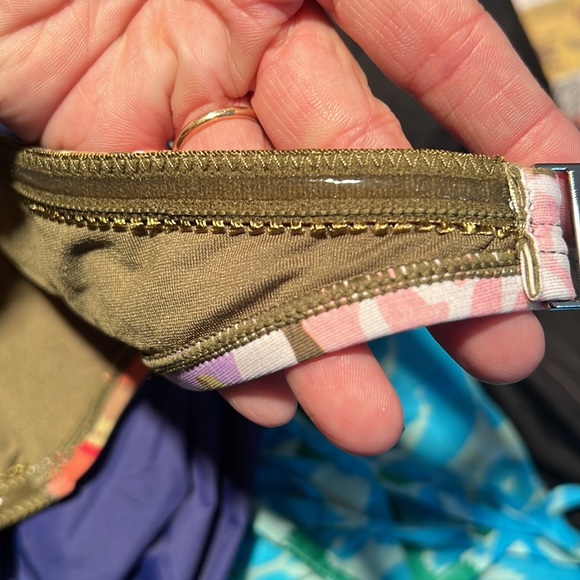 NWT - Seafolly Women's Bustier Bandeau Bikini Top - Paradise Garden Avocado - 12 - Picture 14 of 14